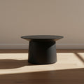 Modern Black-Stained Acacia Wood Coffee Tables