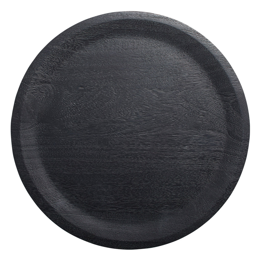 Modern Black-Stained Acacia Wood Coffee Tables