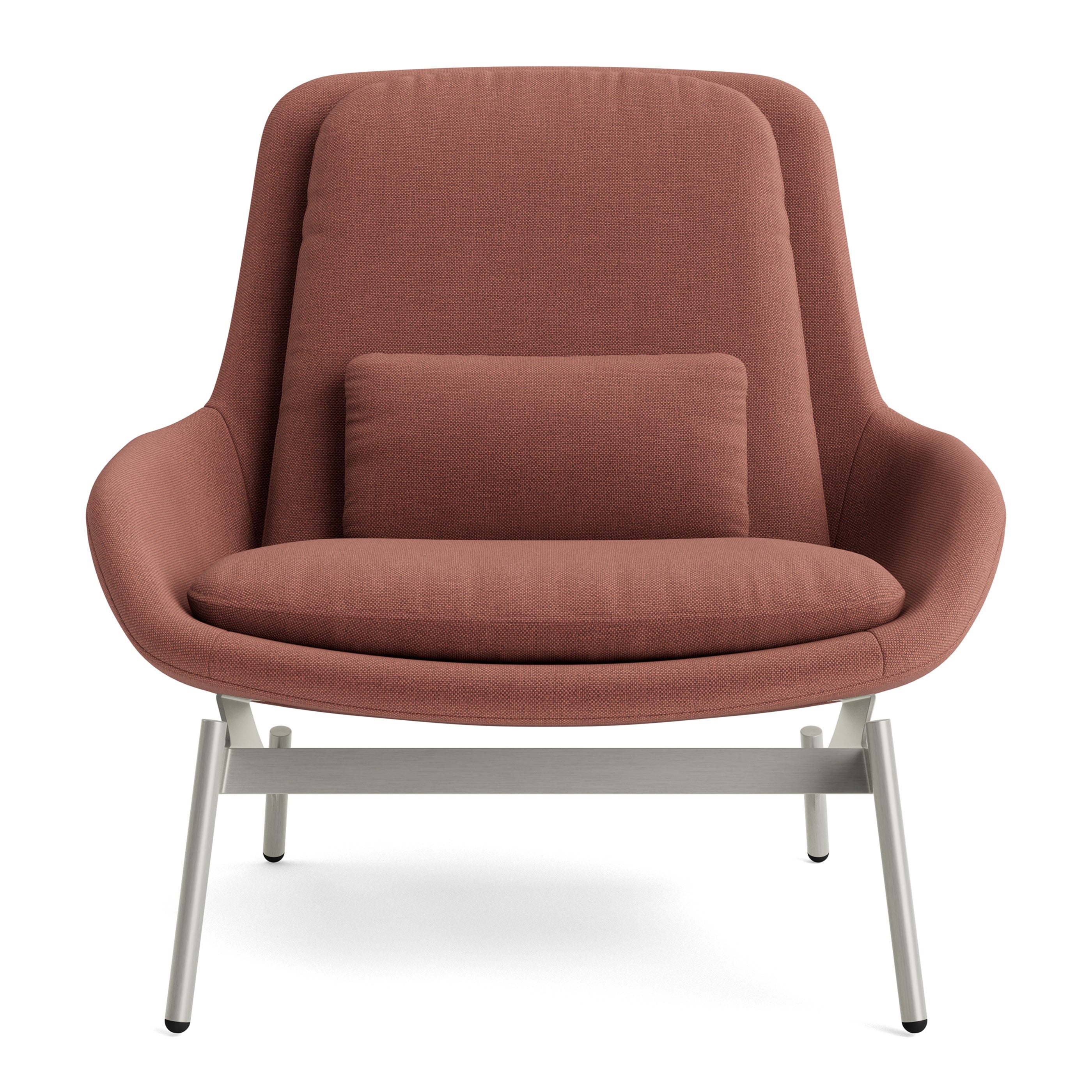 Modern Maharam Mode In Yucca Steel Chairs