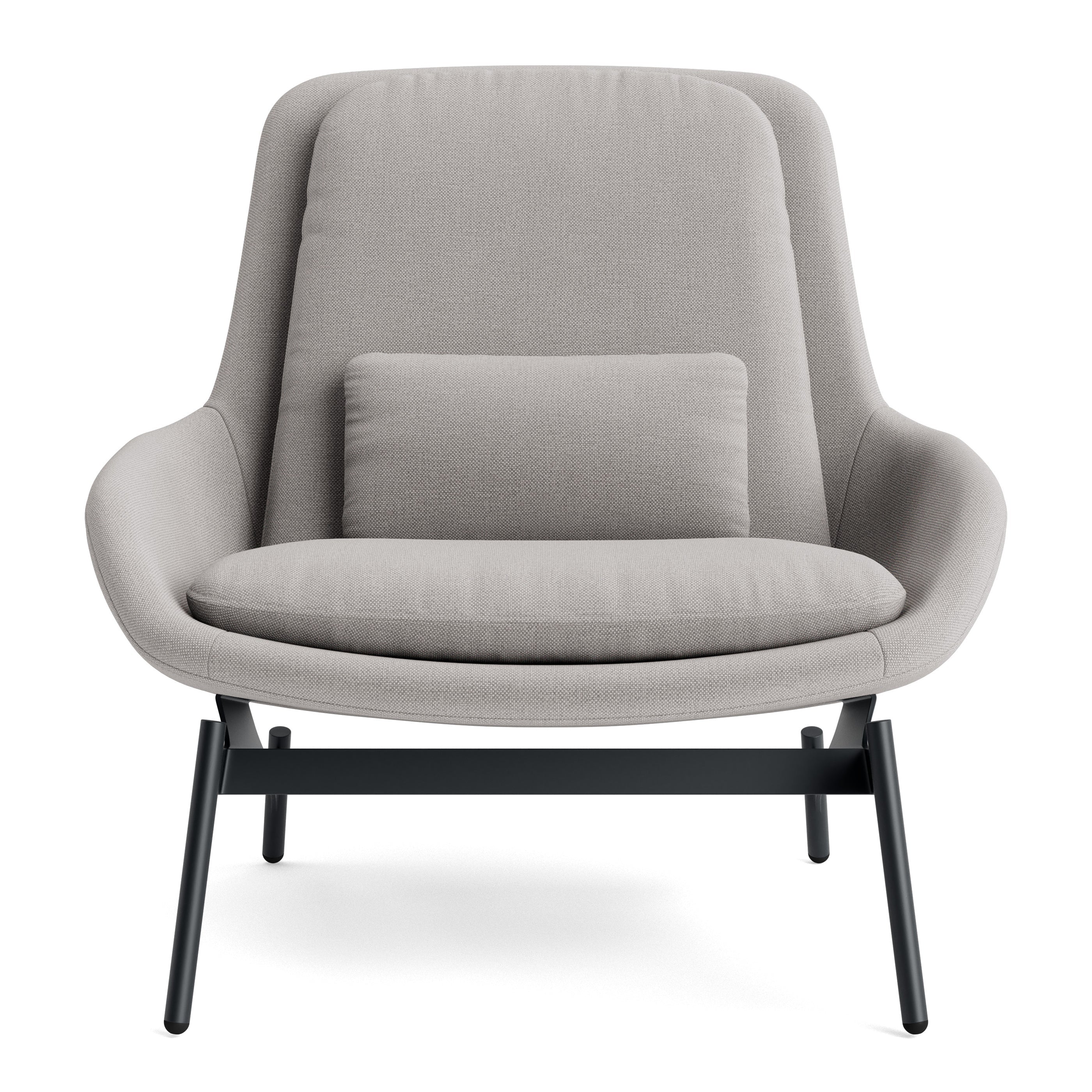 Modern Maharam Mode In Yucca Steel Chairs