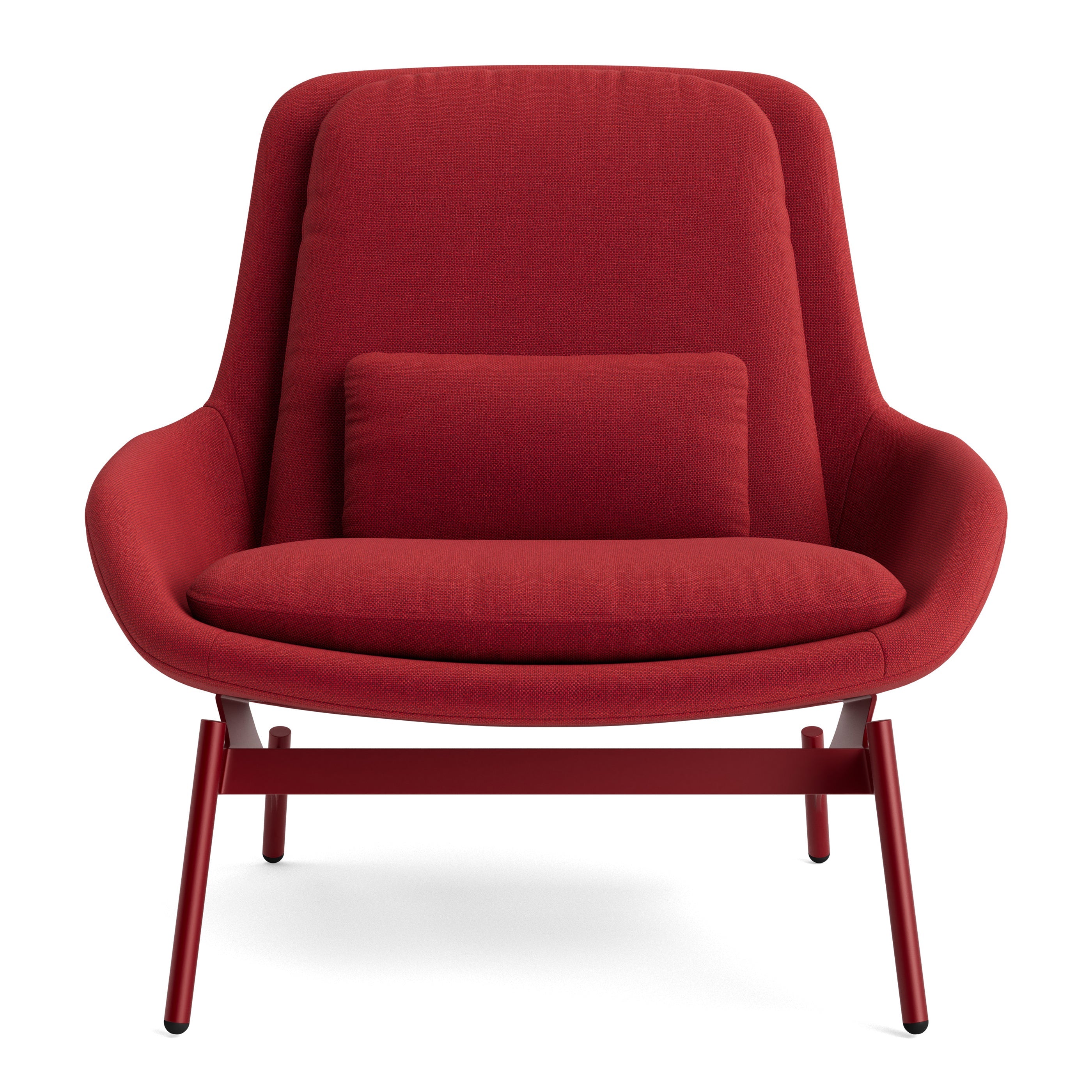 Modern Maharam Mode In Yucca Steel Chairs