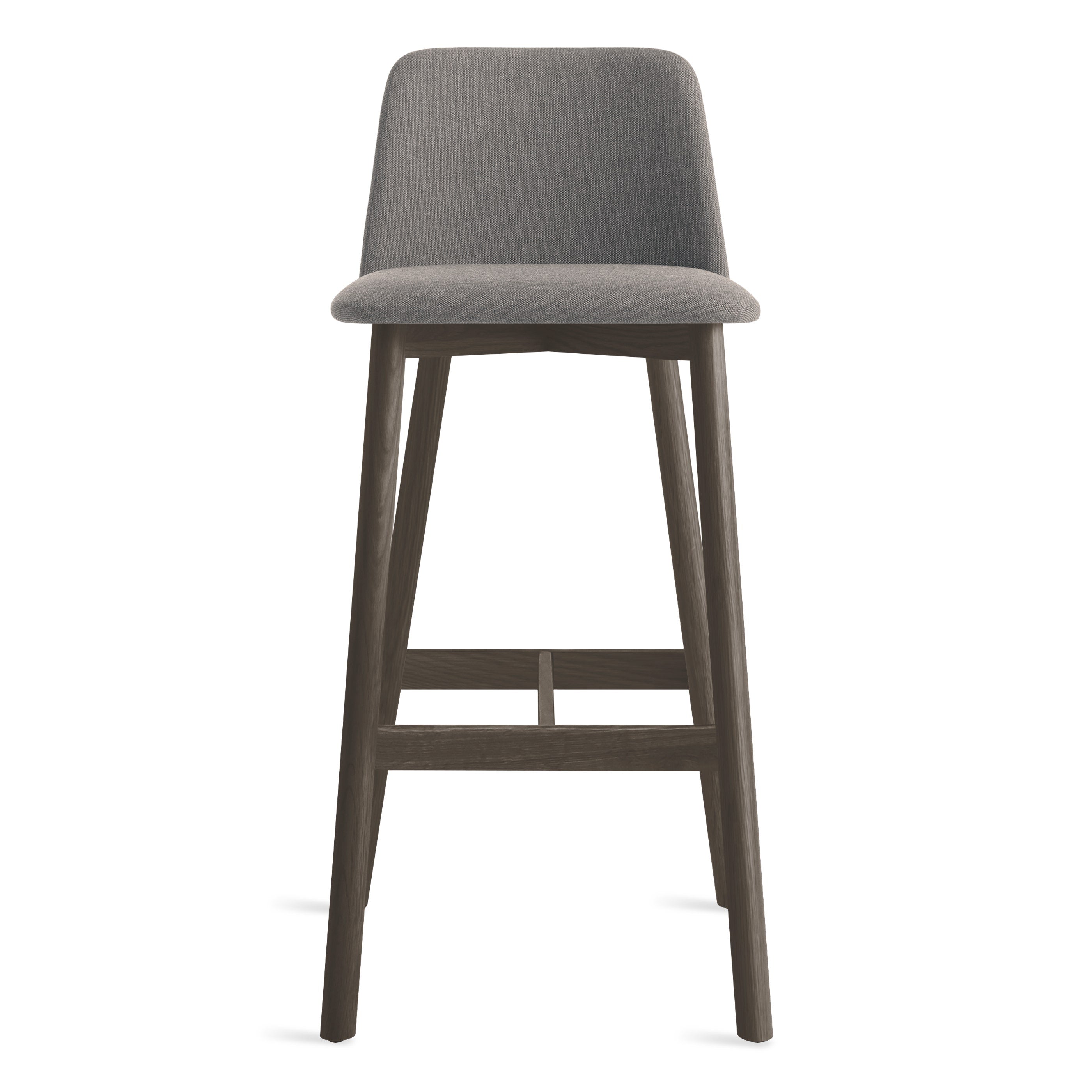Modern Camp Charcoal / Walnut Table & Bar Stools