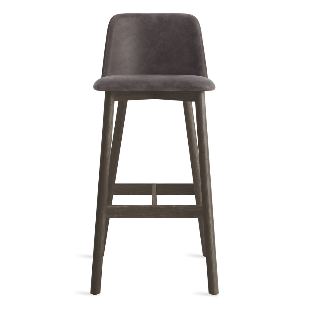 Modern Camp Charcoal / Walnut Table & Bar Stools