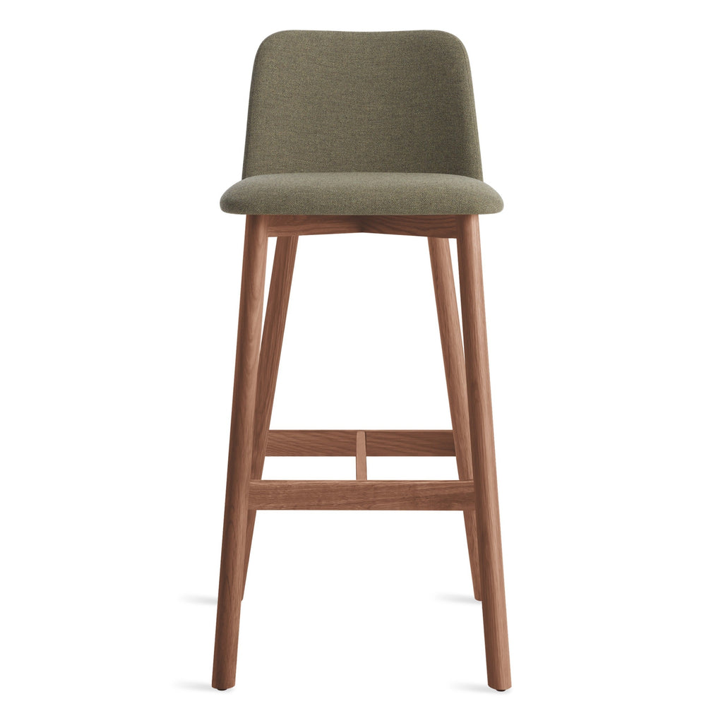 Modern Camp Charcoal / Walnut Table & Bar Stools