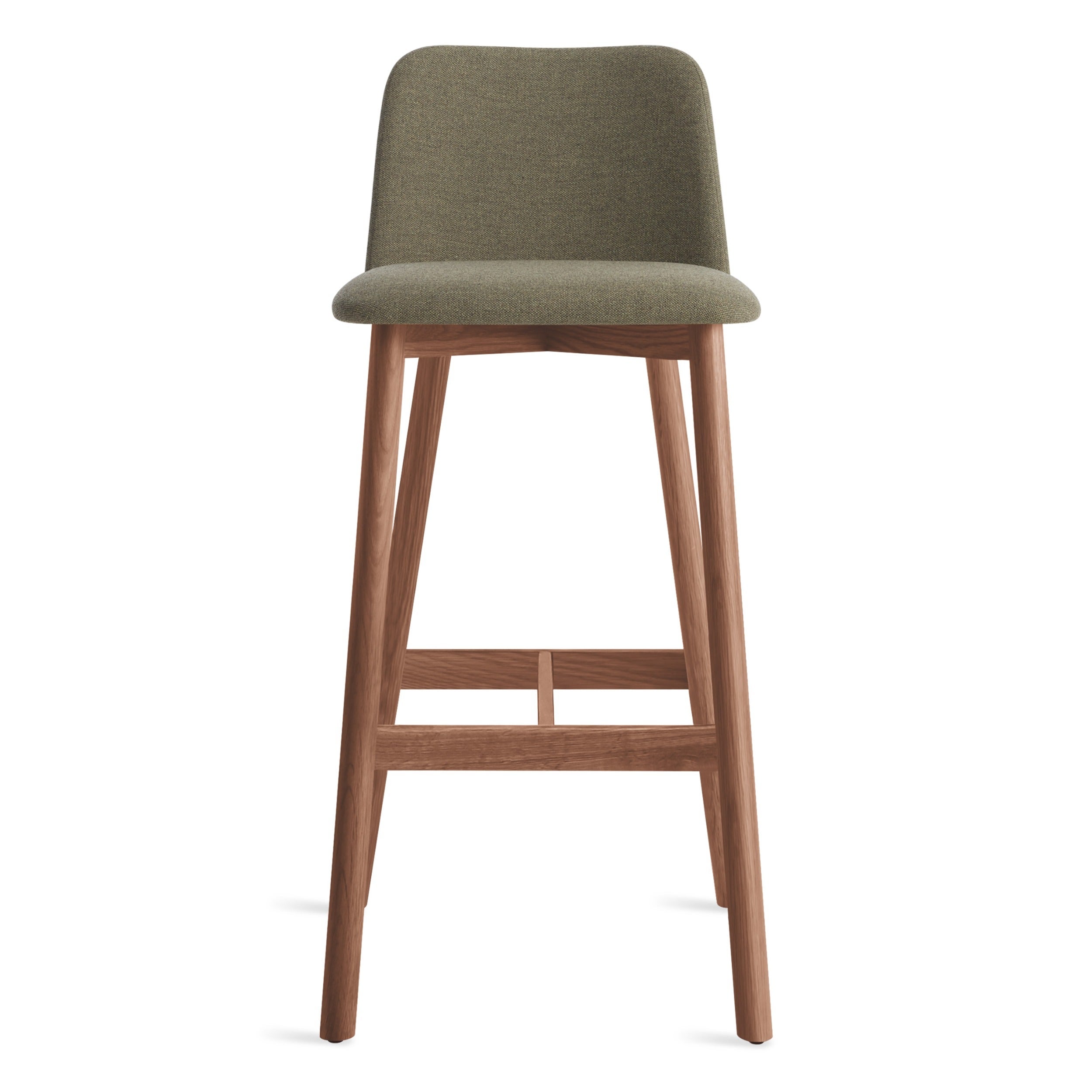 Modern Camp Charcoal / Walnut Table & Bar Stools
