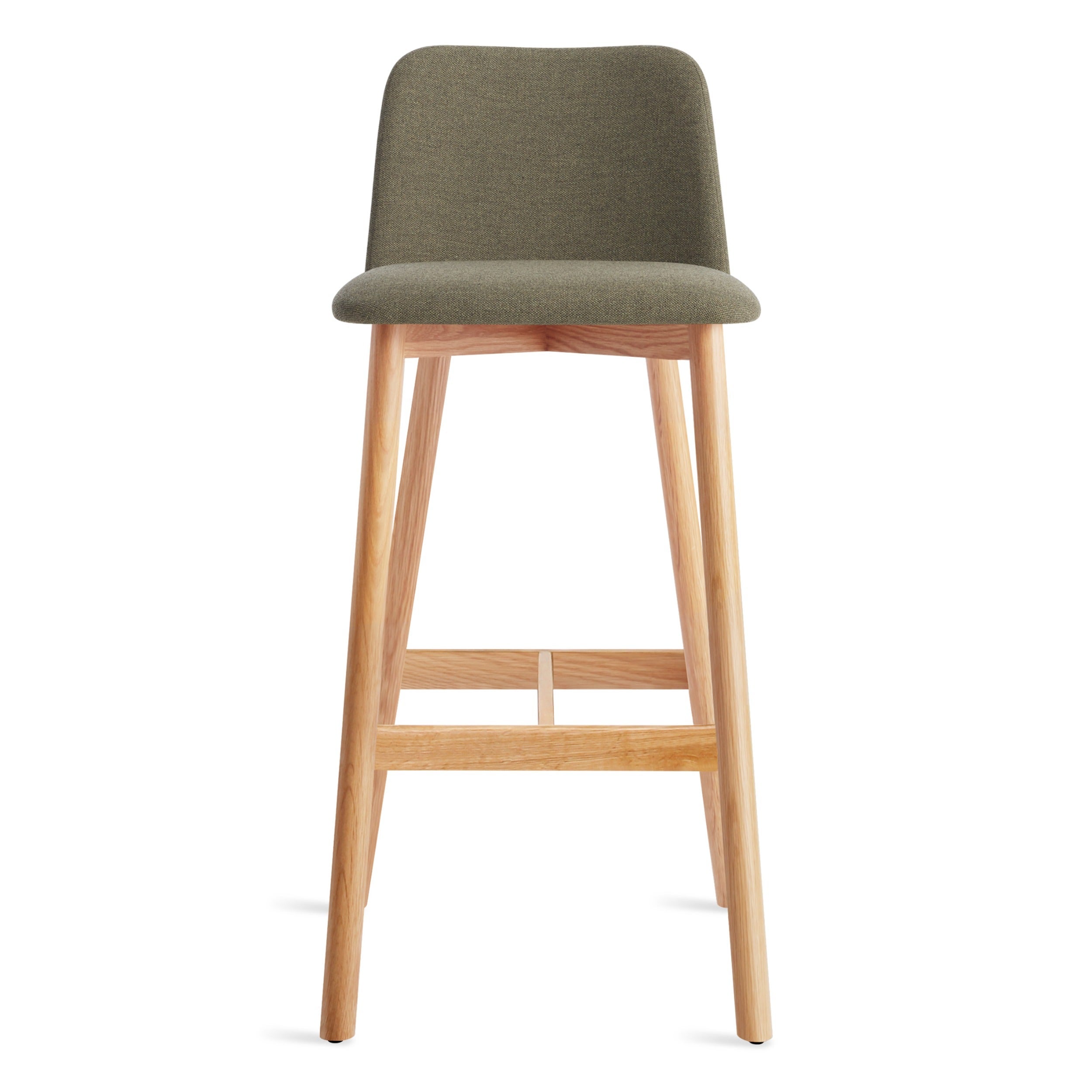 Modern Camp Charcoal / Walnut Table & Bar Stools