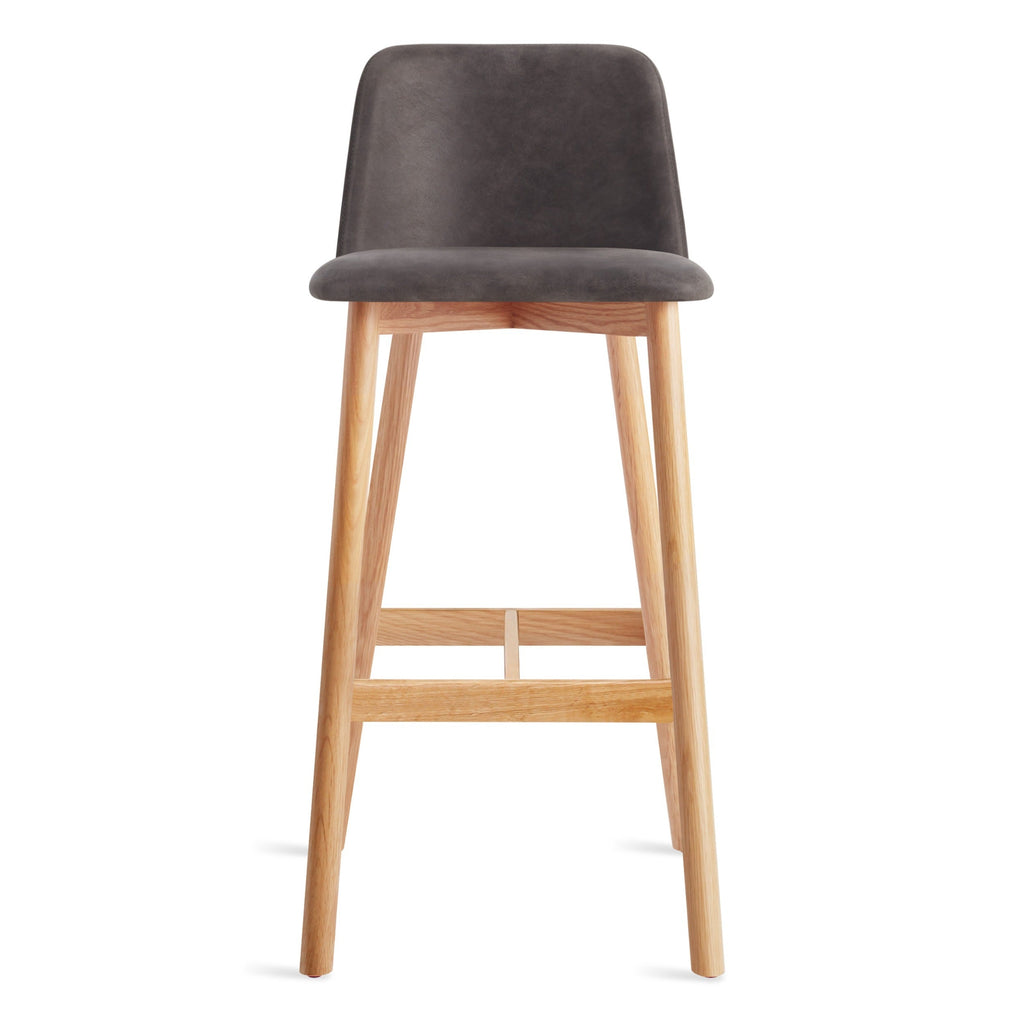 Modern Camp Charcoal / Walnut Table & Bar Stools