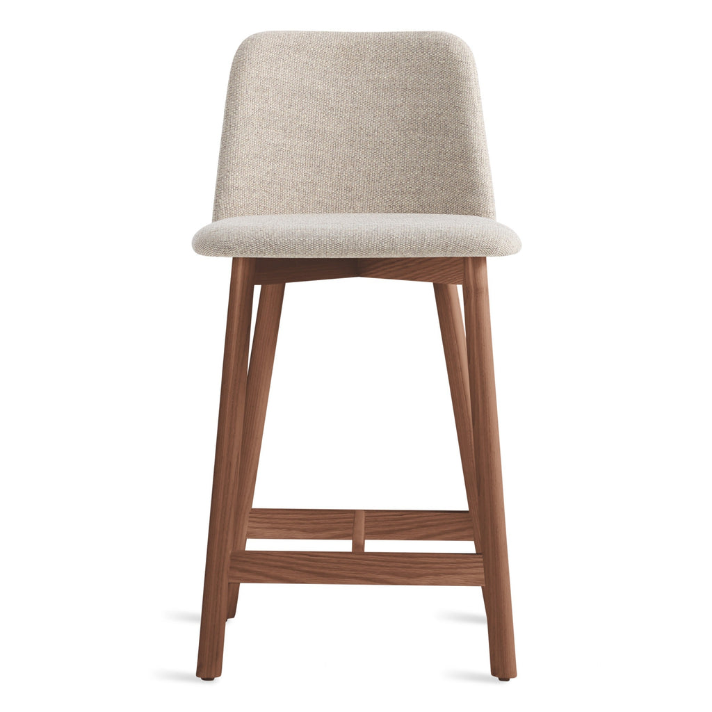 Modern Camp Charcoal / Walnut Table & Bar Stools