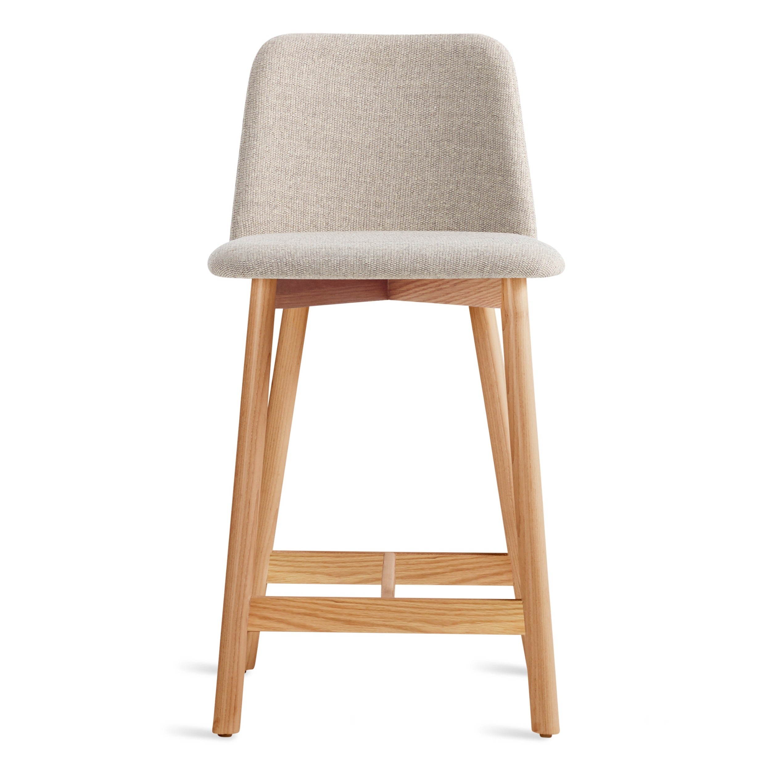 Modern Camp Charcoal / Walnut Table & Bar Stools