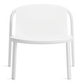 Modern White Kitchen & Dining Room Chairs with Stackable Dining Room