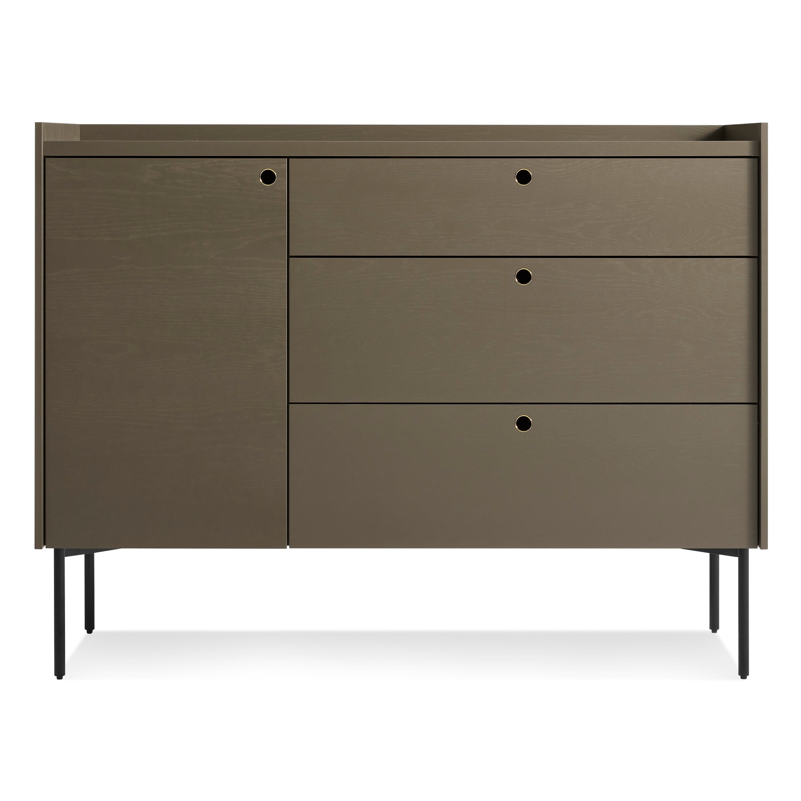 Peek 1 Door / 3 Drawer Credenza