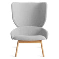 Modern Gabro Light Grey Chairs with Upholstered