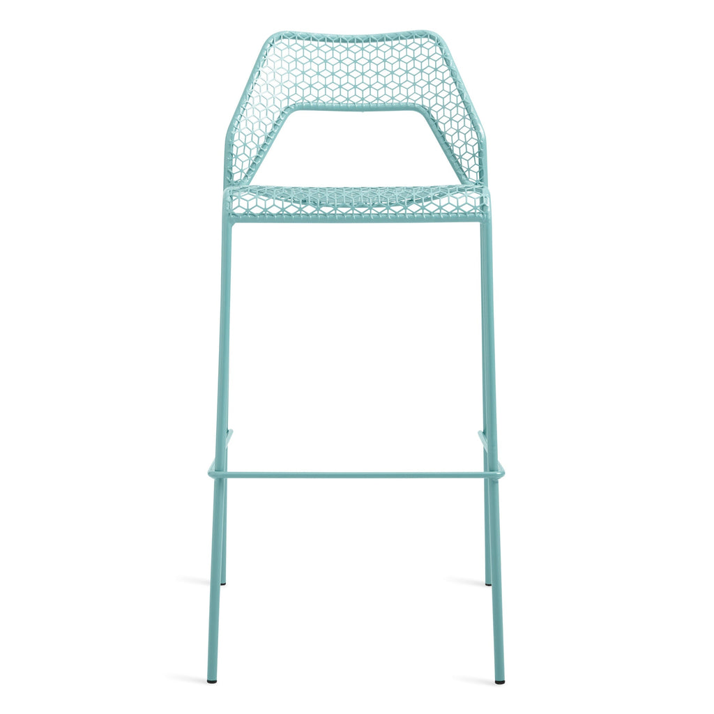 Modern Natural Yellow Table & Bar Stools with Stackable