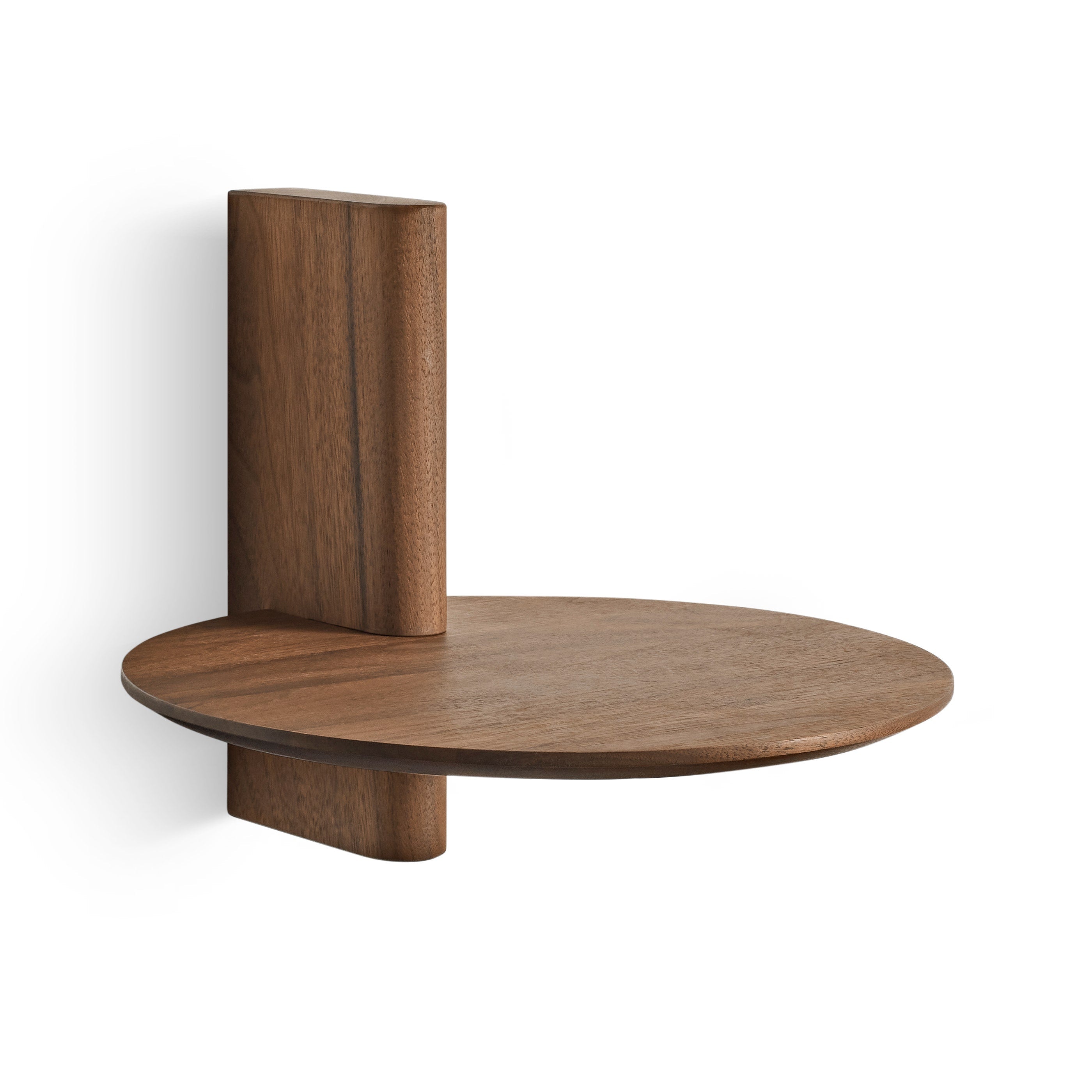 Modern Walnut Solid Wood Wall Shelves & Ledges with Solid Wood