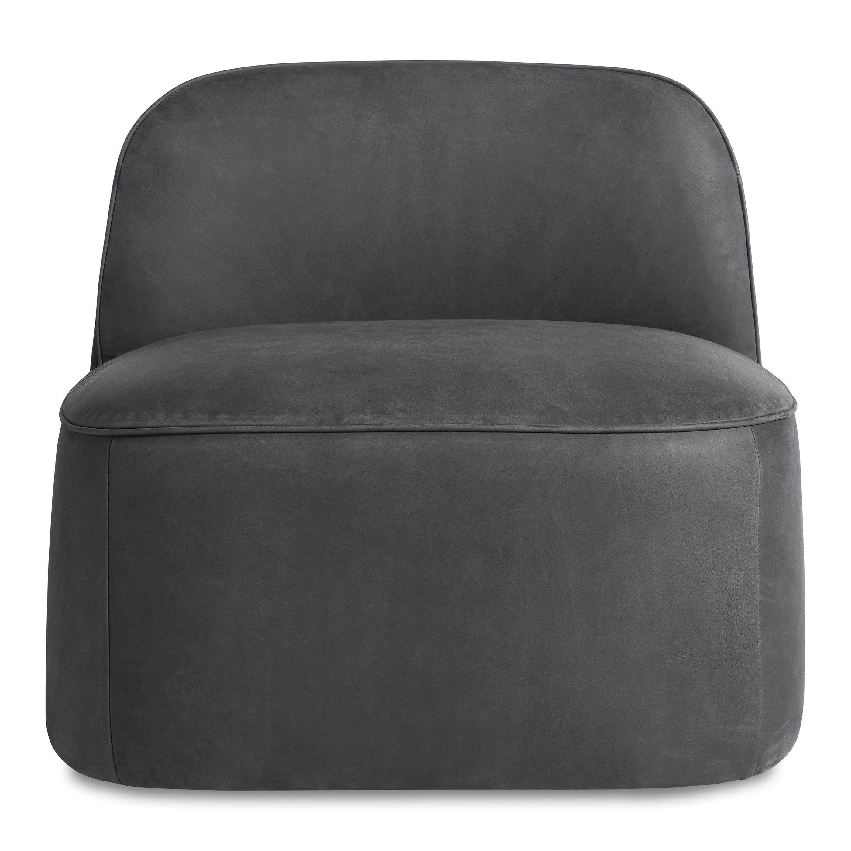 Modern Ink Leather Chairs
