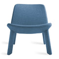 Modern Vesper Marine Blue Metal Chairs with Upholstered