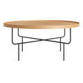 Modern White Oak Wood End Tables