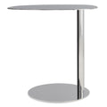 Modern Polished Stainless End Tables