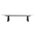 Modern Marble / Black Steel Coffee Tables